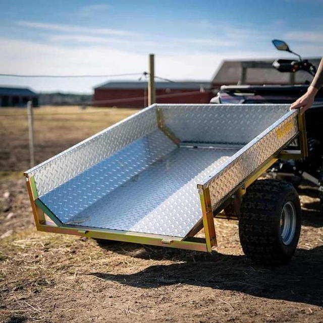 Przyczepka z wywrotem ATV / QUAD 500 kg Kellfi