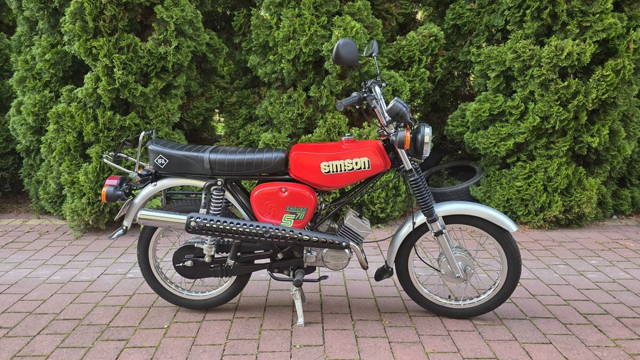Simson s51 Enduro 89r Zarejestrowany igla Po renowacja Transport Ifa 4