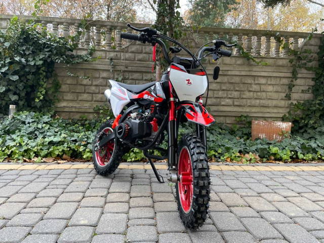 MINI CROSS 50cc Pelikan SKY Pilot Alarm Wzmocniona Rama Raty Dostawa
