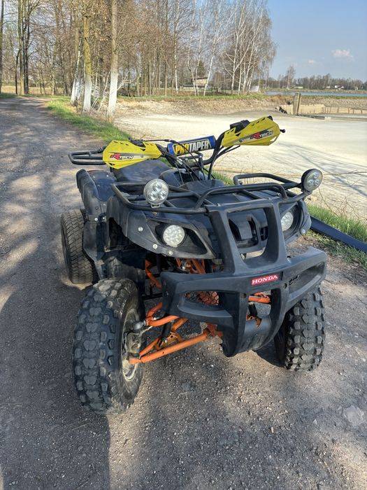 Quad 125 na wiekszej ramie