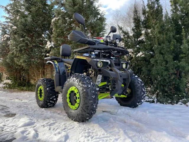 DUŻY QUAD 150 cc Pelikan Rugby NAJMOCNIEJSZY Ledy Hak Raty Dostawa