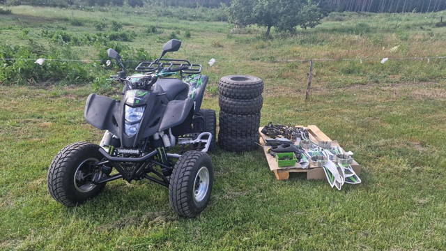 Quad Kawasaki KFX 400 swap er 6 kat.b suzuki ltz ZAMIANA