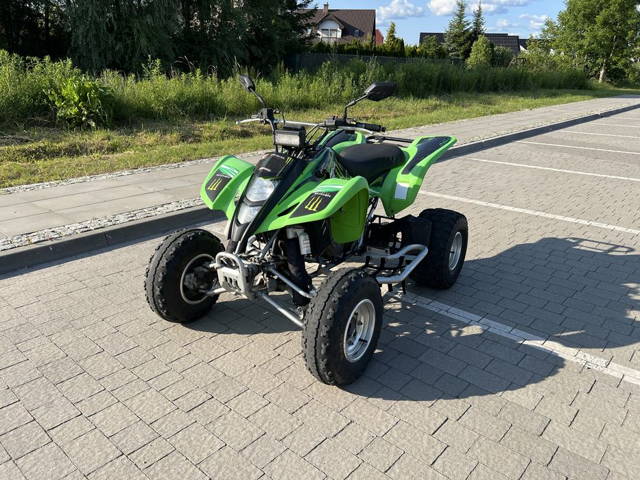 Kawasaki kfx400 zarejstrowany
