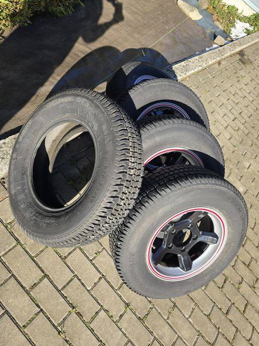 Alufelgi z oponami do Suzuki Jimny i Samurai