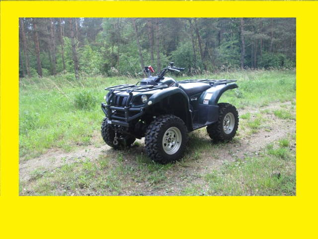 Quad ATV Yamaha YFM Grizzly 660 4x4 klad jak kawasaki honda cf moto