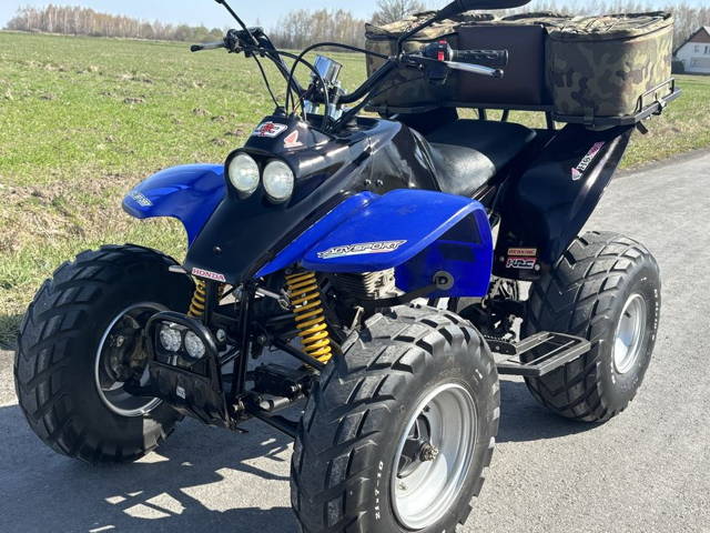 Quad honda smc 250 zarejestrowany,kufer,plugbardzo zadbany