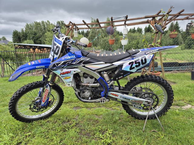 Yamaha yzf250 po remoncie