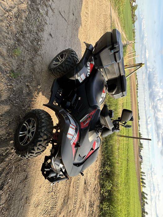 Quad Linhai 500 4x4 homologacja, zarejestrowany