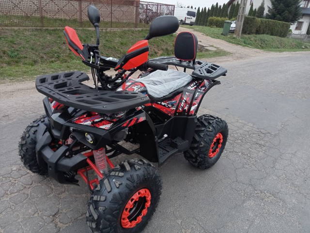 Quad XTR FIRESHOT PRO 125 NOWY 3+1 gwarancja transport koła 8" licznik