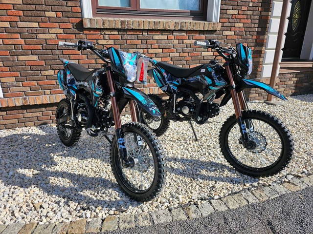 Cross kxd 125cc 609 hurricane kola 17/14 e-starte lampa RATY DOWÓZ 612
