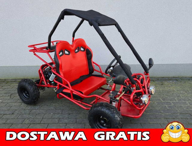 Dostawa GRATIS !!! BUGGY / GOKART 125  Model 2 osobowy HIT
