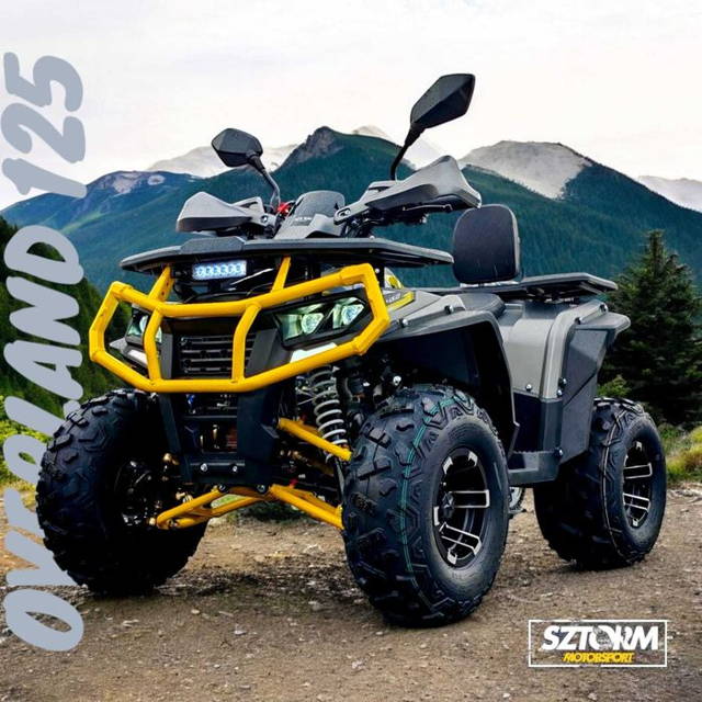 quad SZTORM OVERLAND 125 / automat / NOWOŚĆ / ProMotor / Gratisy