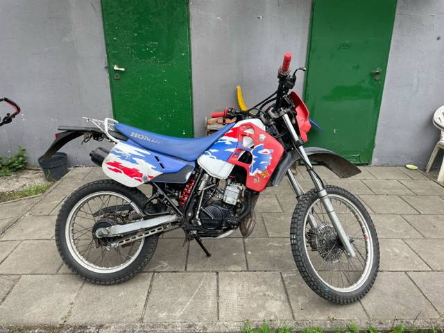 Honda CRM80 enduro