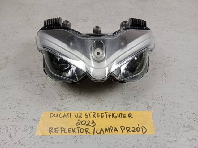 Ducati Streetfighter V2 Lampa Przód Reflektor Przedni Idealny 2023