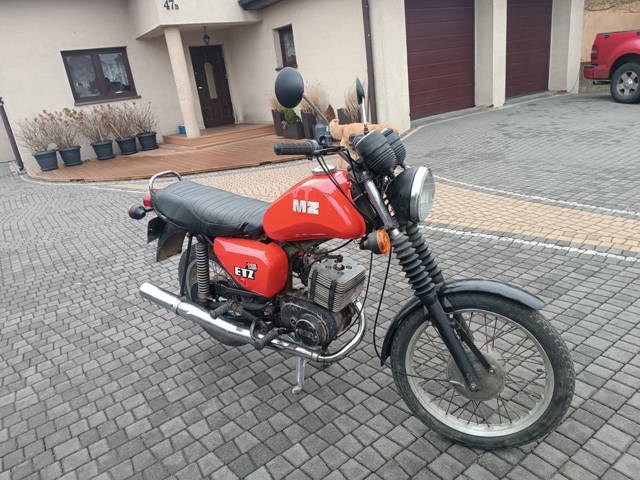 MZ Etz 125 zamiana zamienię na motocykl quad cross prl auto bus