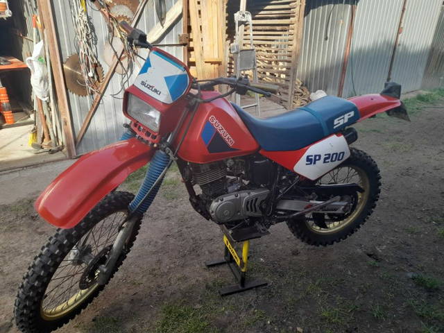 Suzuki sp 200 zarejestrowany