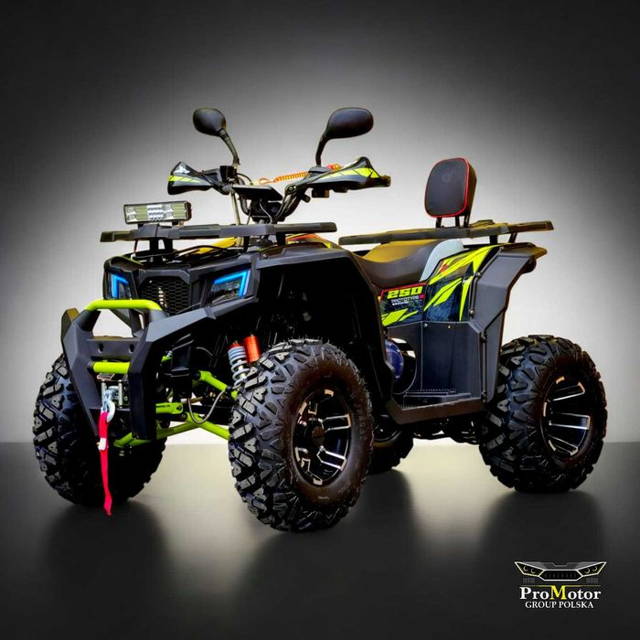 quad XTR FARMER 250 xxl // WYCIĄGARKA / FULL 2025 Jakość PŁUG ProMotor