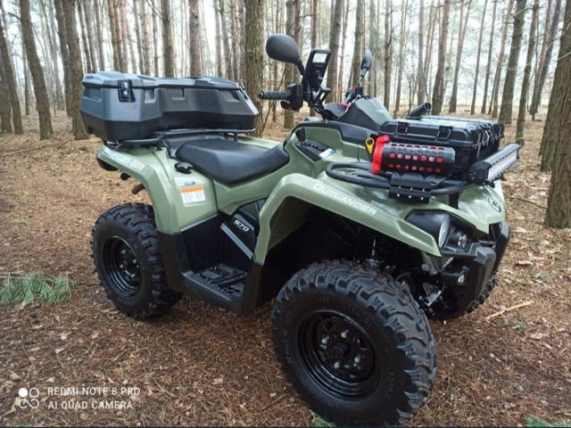 Quad Can-Am outlander 2020 rok zadbany! 650 odblokowany !