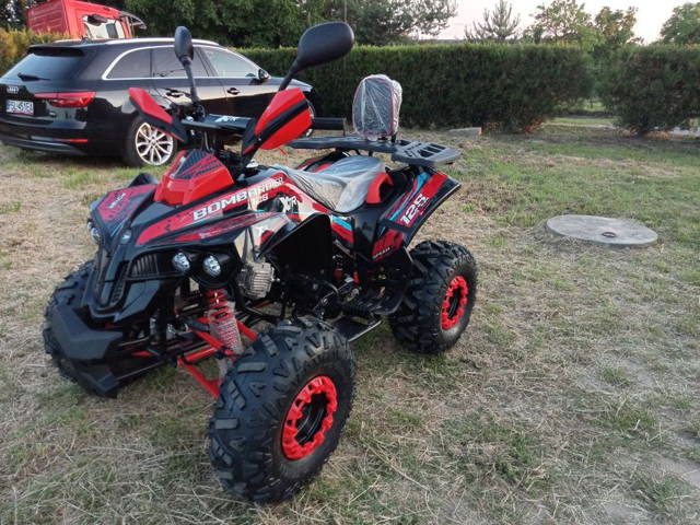 Quad XTR BOMBARDIER PRO 125cc 3+1 nowy gwarancja dostawa koła 8"
