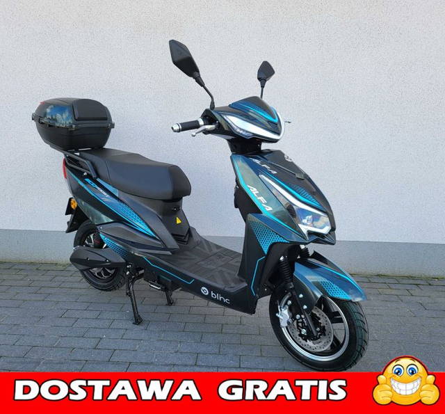 Skuter Elektryczny Blinc Alfa 2000 W 50 km/h 2024 rok, Raty, Dostawa