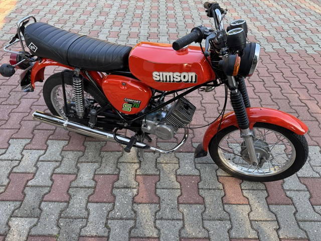 Simson S70 Comfort, DDR !!! Oryginał !!! Stan kolekcjonerski !!!