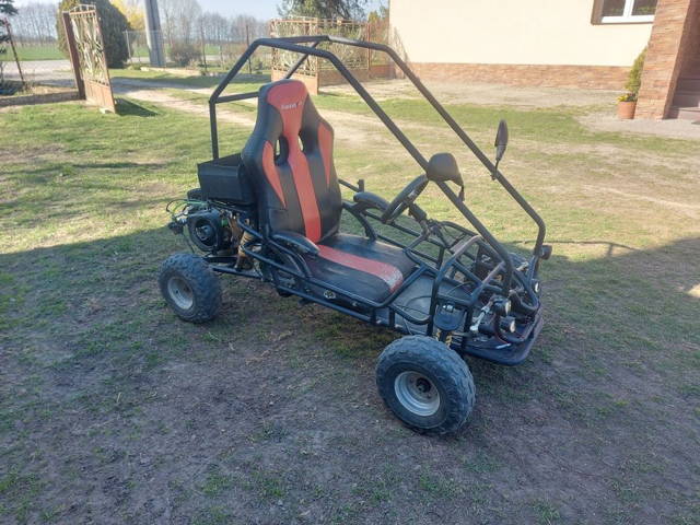Buggy 7hp silnik gx160 quad 125