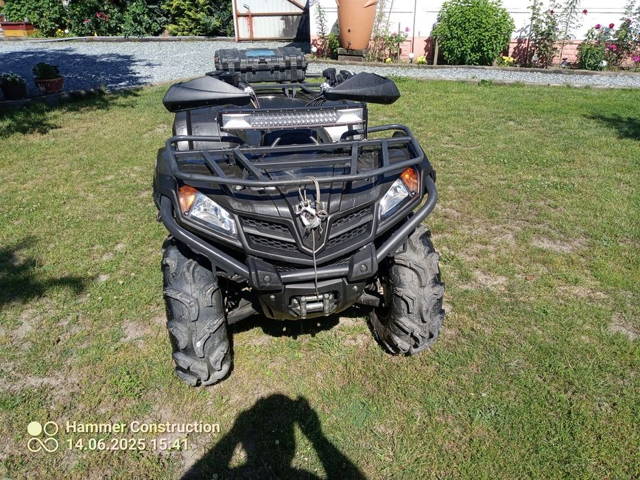 Cf Moto 450s zarejestrowany