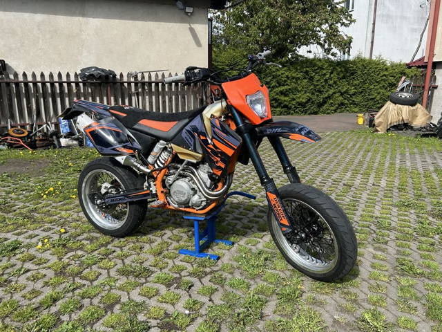 KTM EXC 520 Supermoto zarejestrowany A2