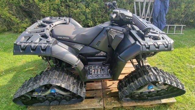 QUAD Polaris Sportman 850 XP -przebieg tylko 382 km