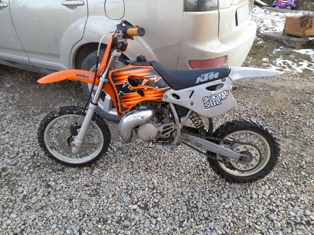 Cross ktm sx 60.