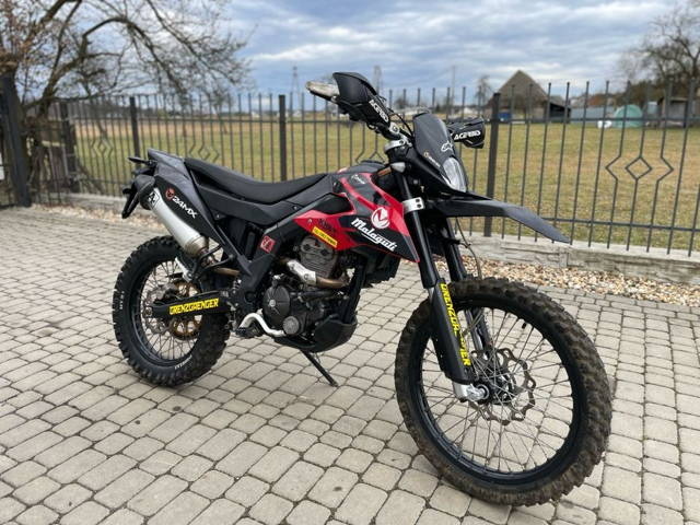 Malaguti xtm 125  (nie Aprilia rx sx 125) Zamiana kat B