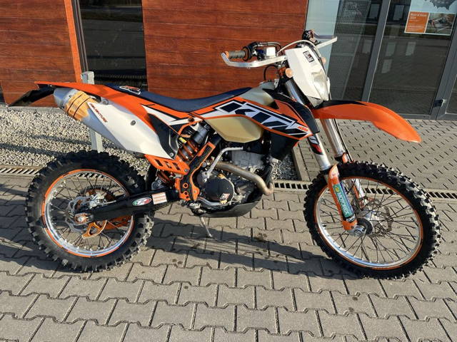 Ktm exc f 250 rozrusznik nowe opony