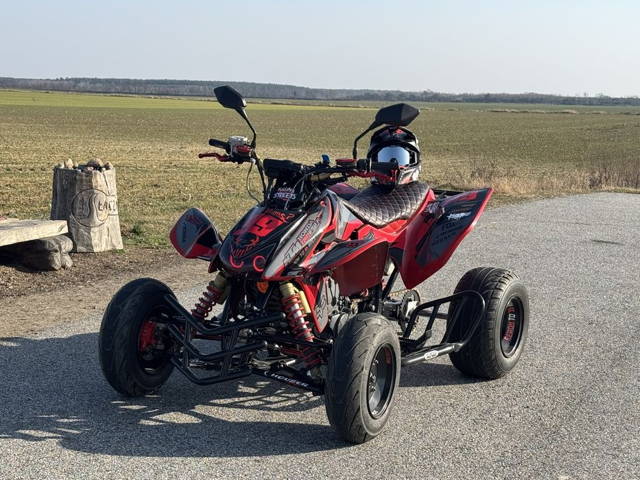 Honda trx 450r swap ktm 690