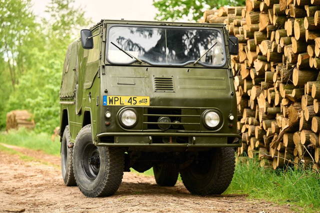 Volvo L3314 Valp Felt Laplander wojskowy militarny 4x4 offroad zabytek
