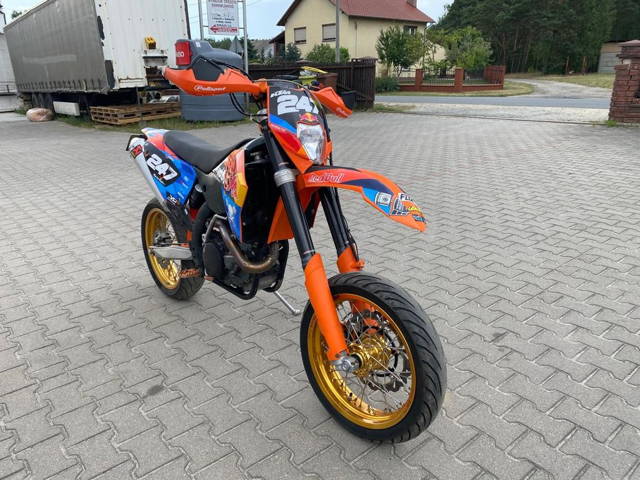 Ktm exc 450  2008 enduro supermoto