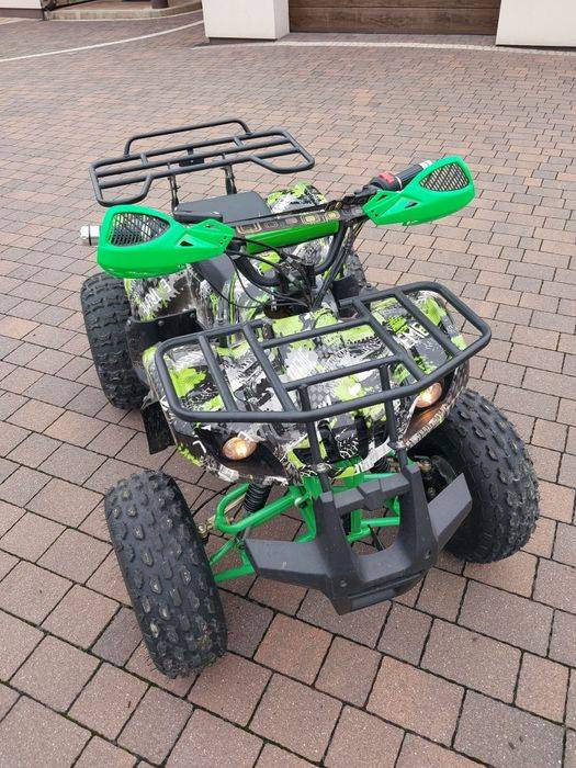 Quad elektryczny 1000W. Duży koła 8".