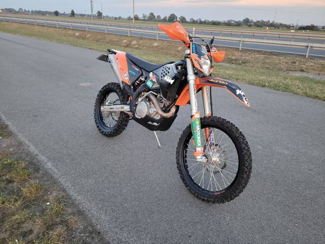 KTM EXC 450 93mth salon PL Termignoni a2 zarejestrowany
