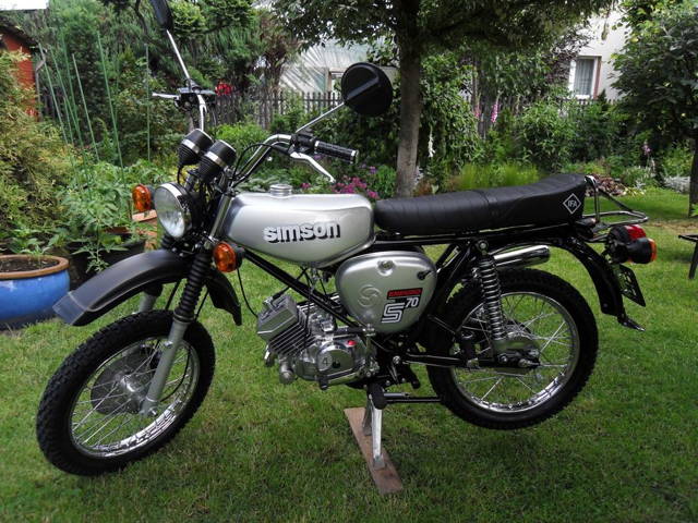 Simson S70 Enduro , tarczowy hamulec , Rozrusznik , Jak Nowy !!!