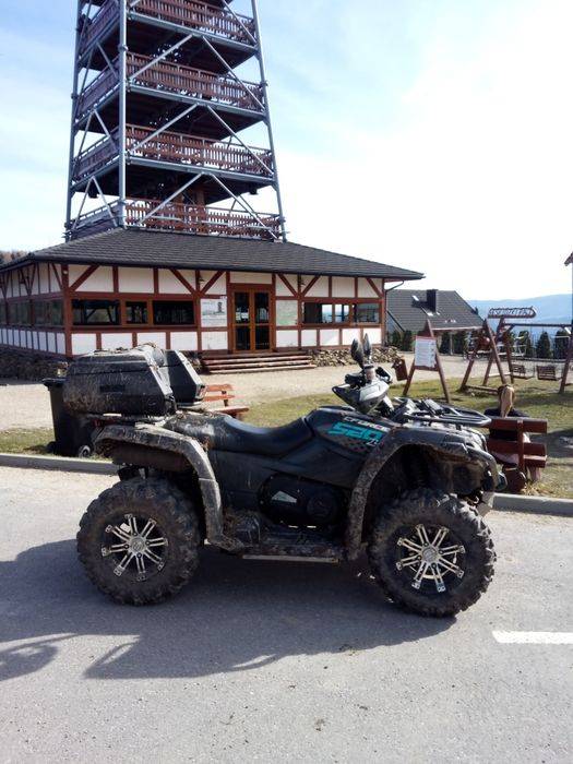 Quad CfMoto 520L Zarejestrowany Pług Wyciągarka