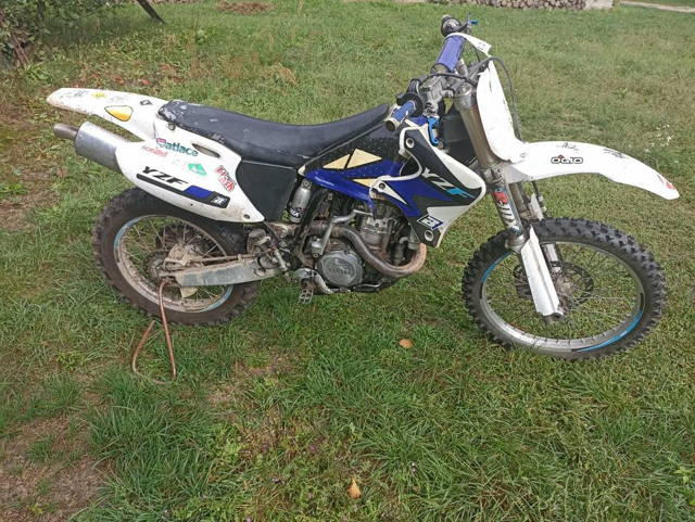 Yamaha YZF 426 po kapitalnym remoncie zrobione 9 motogodzin