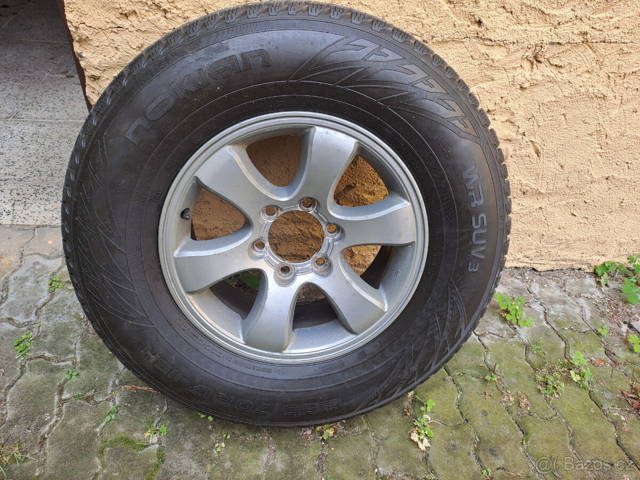 Alu kola + pneu 265/70 17 R 115H Nokian WR SUV3