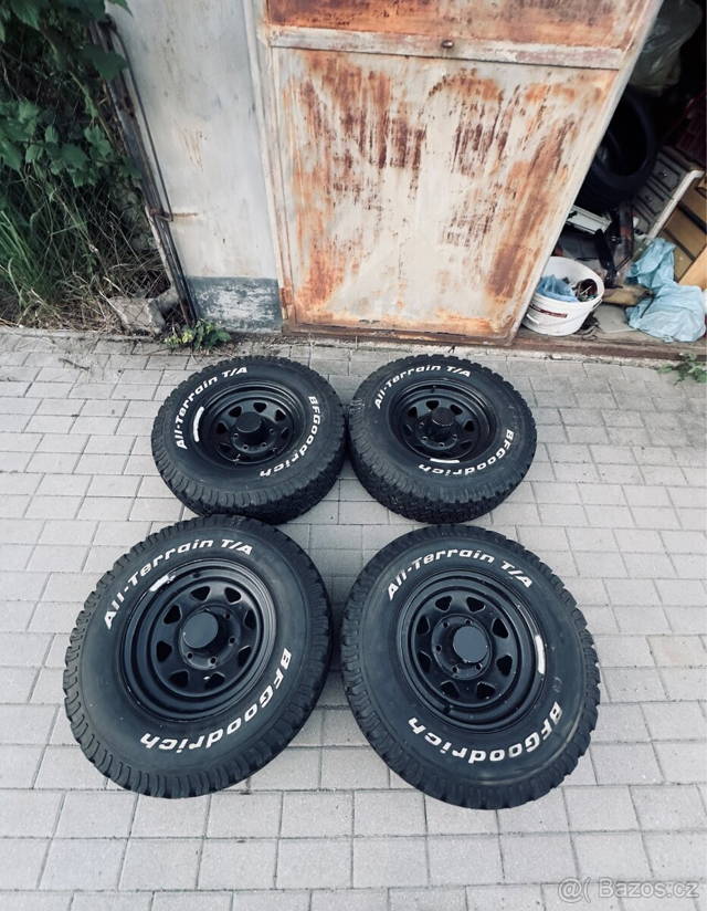 Disky+pneu BFgoodrich all-terrain