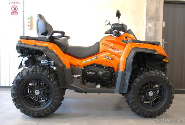 CFMOTO GladiatorX850 - 330km, ZADNÍ BOX V CENĚ