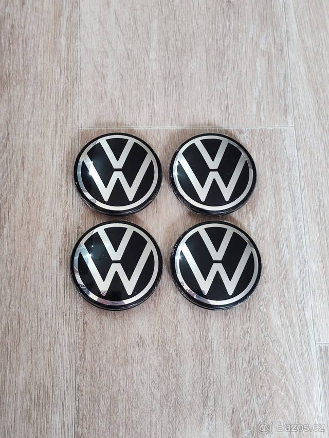 Středové krytky kol Volkswagen 65mm nový design