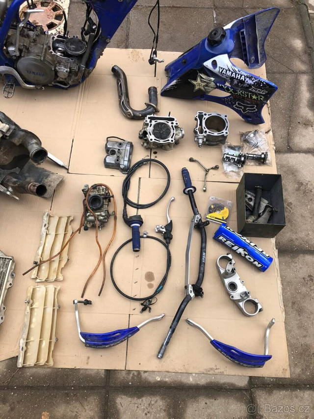 Yamaha Yzf 450 2005 náhradní díly