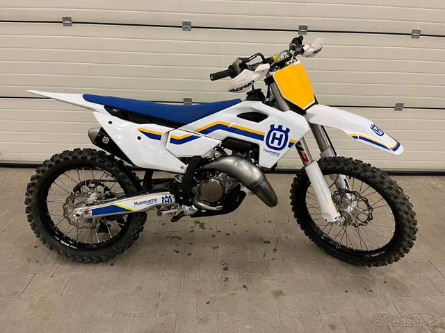Husqvarna tc 125 heritage 2023 14mth stříkačka