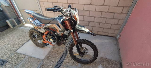 Pitbike KXD GT- 125S, kola 17/14, Delta rám, motor Honda DAX