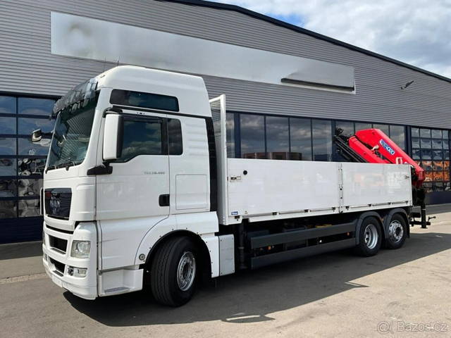 MAN TGX 26.480 6x2 / HMF 40 tunmetr / Naviják