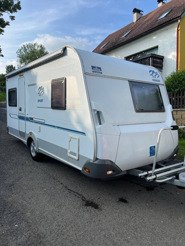 Knaus sport - Mover, markýza s boky