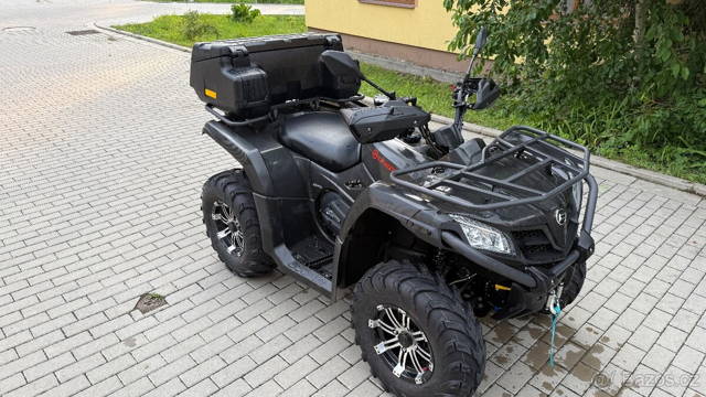 Cfmoto gladiator 520s Čtyřkolka má najeto 850 kilometrů